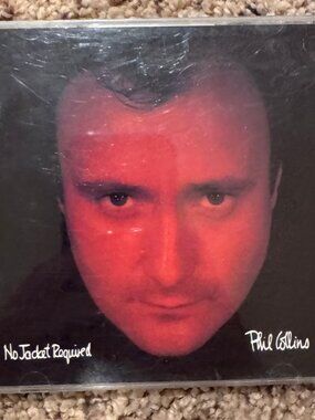 Phil Collins No Jacket Required CD Japan Pressing Atlantic 1985 Sussudio One Mor
